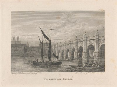 Westminster Bridge af James Walker