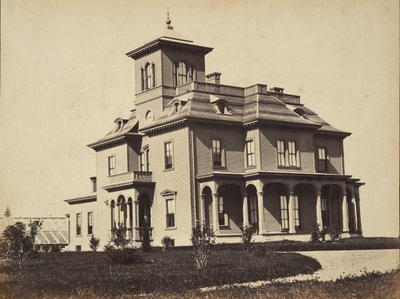 Victorian House, ca. 1860. af James Wallace Black
