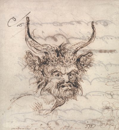 Et Satyrhoved af James Ward