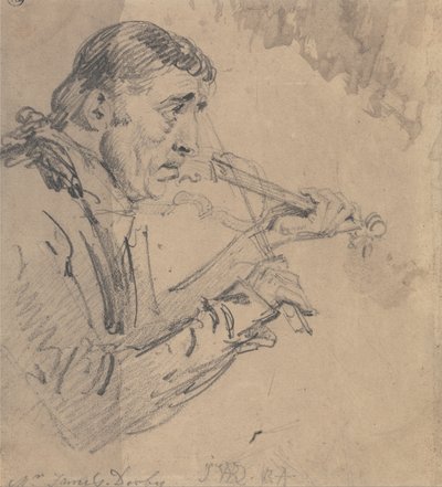 James Derby spiller violin af James Ward