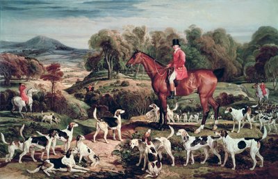 Ralph Lambton og hans hunde af James Ward