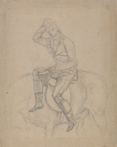 Sir Charles Blunt ved vildsvinets død: et studie til et af et sæt på fire malerier af Ward udført i 1815 af James Ward