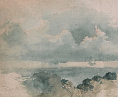 Studie af himlen af James Ward