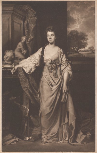 Lady Ann Hussey (født Delaval) Stanhope af James Watson