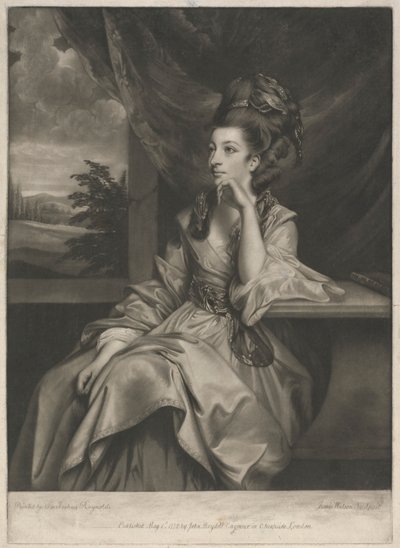 Fru Henry Bunbury af James Watson