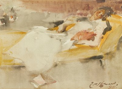Dolce Far Niente (akvarel) af James Watterston Herald