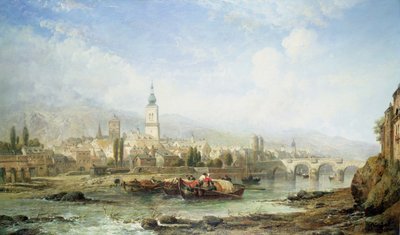 Udsigt over Heidelberg af James Webb