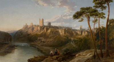 Richmond Castle, Yorkshire af James Webb