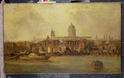 Themsen nær Blackfriars af James Webb