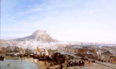 Udsigt over Cartagena, Spaniens østkyst af James Webb
