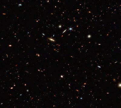 ASPIRE Cosmic Filament (NIRCam Compass Image) af James Webb Space Telescope (NASA)