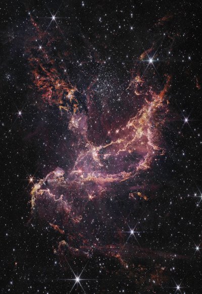 NGC 346 (NIRCam-billede) af James Webb Space Telescope (NASA)