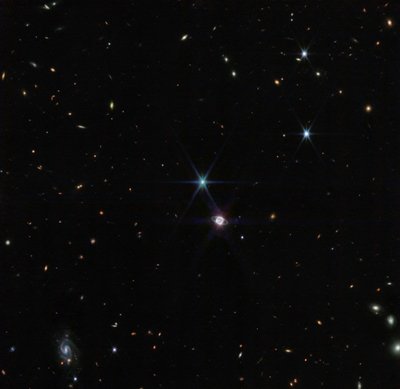 Sjælden udsigt over Neptuns ringe af James Webb Space Telescope (NASA)