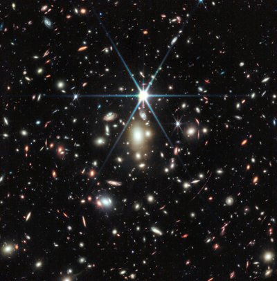 Sunrise Arc (NIRCam-billede) af James Webb Space Telescope (NASA)