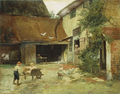 Et sommerhus i Brooklyn, af James Wells Champney