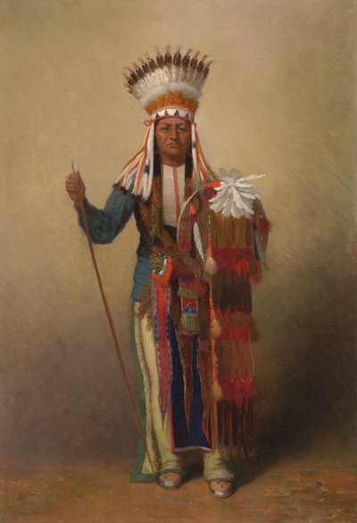 Minimic, ca. 1878. af James Wells Champney
