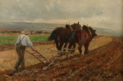 Pløjning af James William Booth