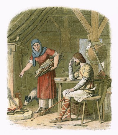 Alfred i nethyrdens sommerhus af James William Edmund Doyle