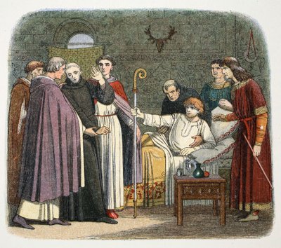 Anselm blev gjort til ærkebiskop af Canterbury af William II, 1093 1864 af James William Edmund Doyle