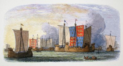 Slaget ved Sluys, 1340. af James William Edmund Doyle