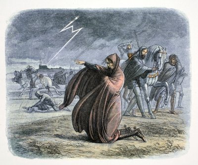 Edward III af England lover, at han vil slutte fred, 1360 1864 af James William Edmund Doyle
