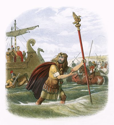 Julius Cæsars invasionsforsøg i 55 f.Kr af James William Edmund Doyle