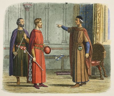 Kong Edward I truer Lord Marshal af James William Edmund Doyle