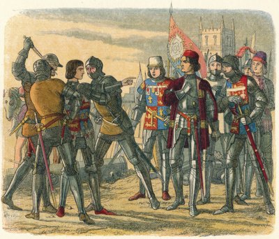 Mordet på Prins Edward, 1471 1864 af James William Edmund Doyle