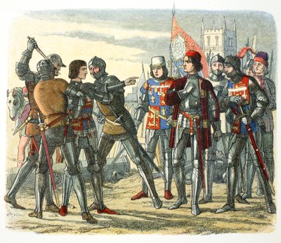 Mord på prins Edward efter hans tilfangetagelse af kong Edward IV, 1471 1864. af James William Edmund Doyle