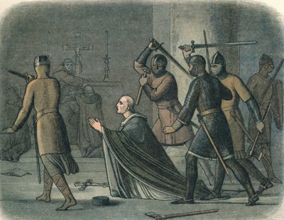 Mord på primaten, 1170 1864 af James William Edmund Doyle