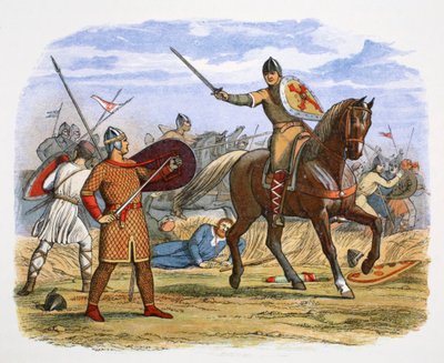 Robert, hertug af Normandiet, taget til fange i slaget ved Tinchebraye, Normandiet, 1106 1864 af James William Edmund Doyle