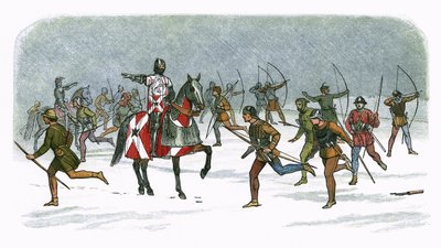 Strategi for lord Fauconbridge i Towton af James William Edmund Doyle