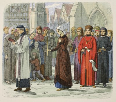 Hertuginden af Gloucester gør bod af James William Edmund Doyle