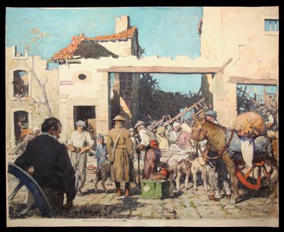 Hjemvendte flygtninge Hatton Chattel af James de Vine Aylward