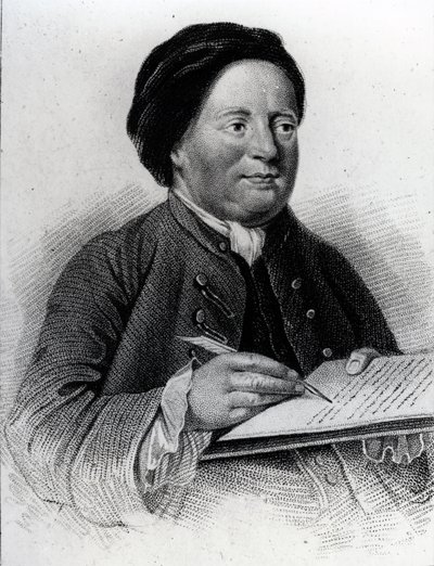 Samuel Richardson (1689-1761) af James, the Elder Hopwood