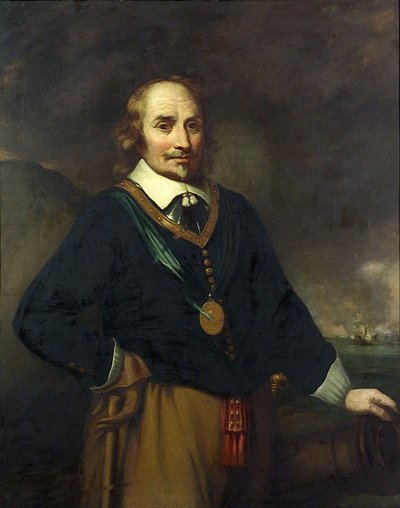 Maarten Harpertszoon Tromp (1597-1653), begyndelsen af det 19. århundrede (olie på lærred) af Jan (after) Lievensz