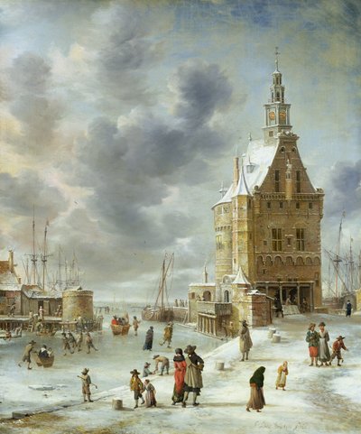 Hoorns Byport af Jan Abrahamsz. Beerstraten