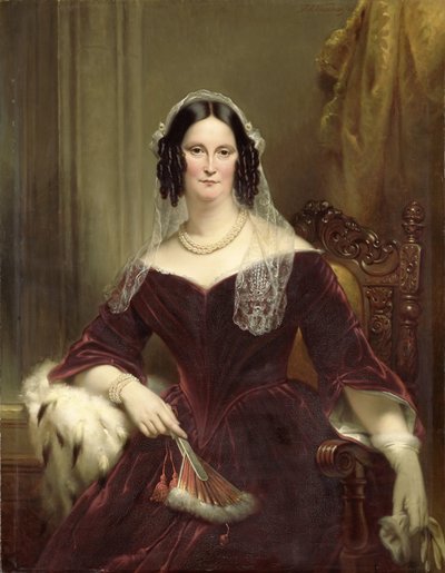 Dieuwke Fontein (1800-79), anden hustru (gift 1834) eller Adriaan van der Hoop af Jan Adam Kruseman