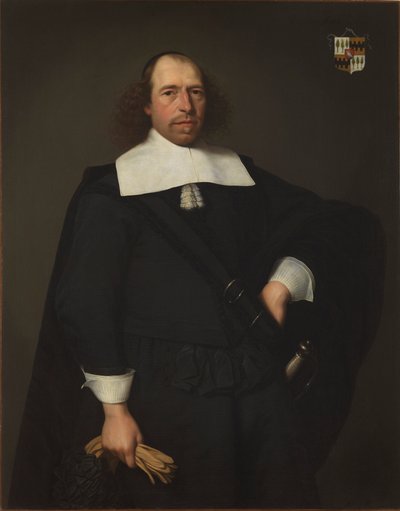 Portræt af Adriaen van Bredehoff, 1659. af Jan Albertsz. Rotius