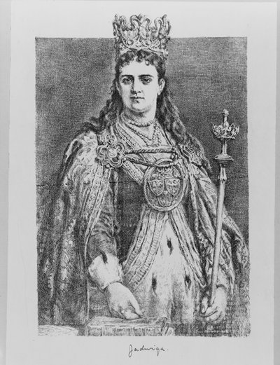Dronning Jadwiga af Polen, 1800-tallet af Jan Alojzy Matejko