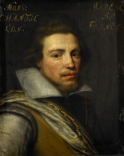 Portræt af Gaspard de Coligny III, greve af Châtillon sur Loing af Jan Antonisz van Ravesteyn (workshop of)