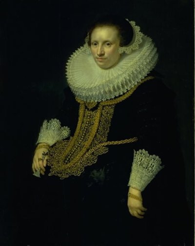 Portræt af en Dame af Jan Antonisz. van Ravesteyn