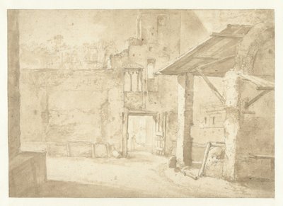 Steder at besøge i Italien af Jan Asselijn (rejected attribution)