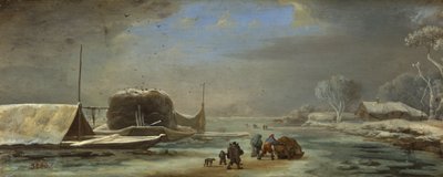 Vinterscene af Jan Asselyn
