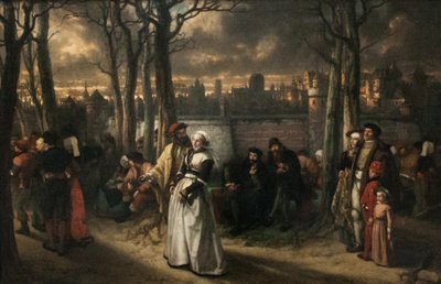 En tur uden for murene af Jan August Hendrik Leys