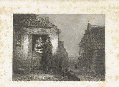 Volendam ægtepar af Jan Baptist Tetar van Elven