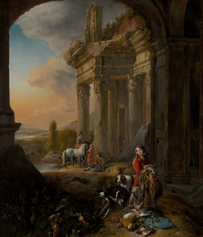 Efter Jagten Na de jacht (Efter Jagten) af Jan Baptist Weenix