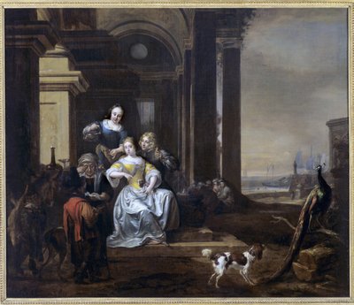 Unge blondiner, 1646-55 af Jan Baptist Weenix