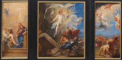 Snyders Triptykon. Omkring 1659 af Jan Boeckhorst