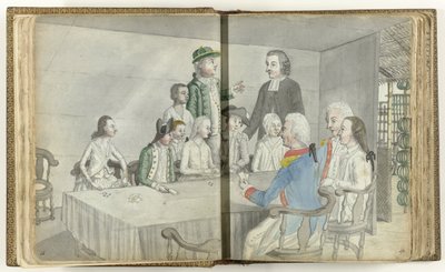 Europæisk kortgruppe i Ceylon af Jan Brandes